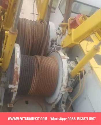 steel scrap crane lifting system, two drums steel scrap crane lifting system, two drums