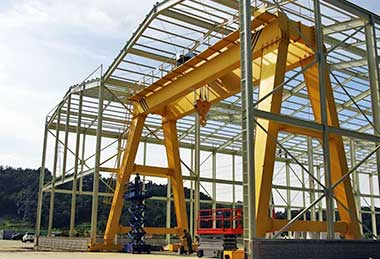 Crane type：MG Double Girder Gantry Crane