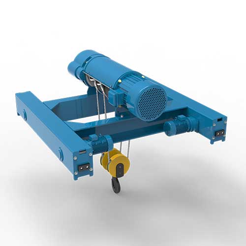 Fixed wire rope hoist