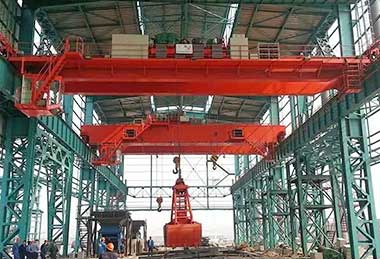 Crane type：QZ Grab Bucket Overhead Crane