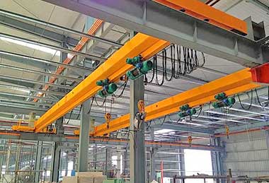 Crane type：LDE Double Hoist Overhead Crane