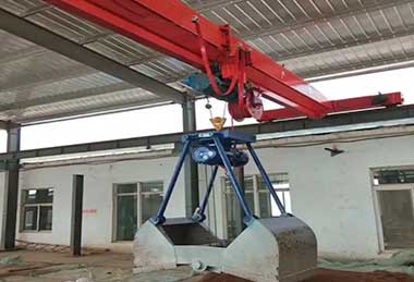 Crane type：LDZ Grab Bucket Overhead Crane