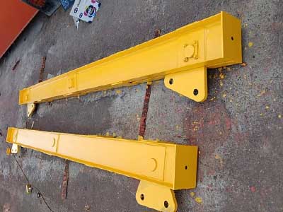End carriage of under running single girder overhead crane 10 ton 