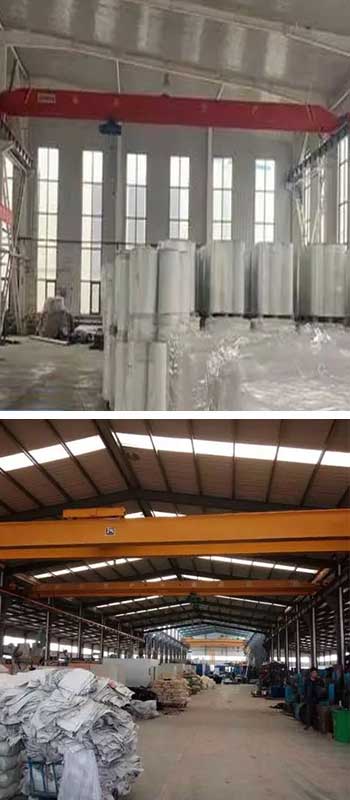 warehouse overhead crane and warehouse bridge crane 