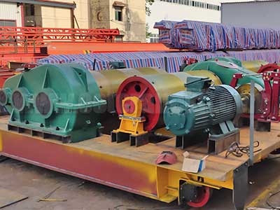 Traditional Open Winch Double Girder Overhead Crane (20 ton):