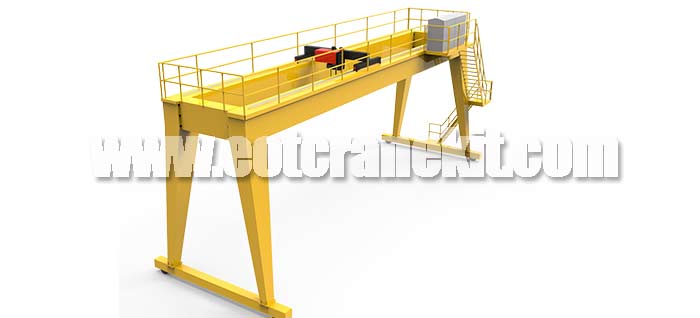 European style electric gantry crane with European style 3