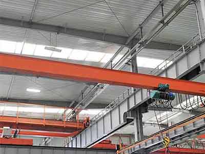 Explosion proof overhead bridge crane
