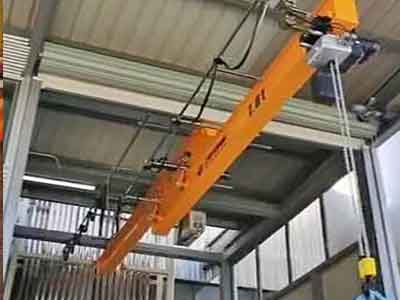 Light Duty Telescoping Bridge Crane: