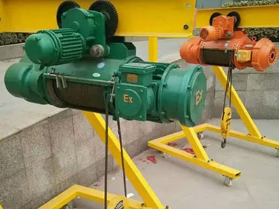 Explosion-Proof Electric Hoists: