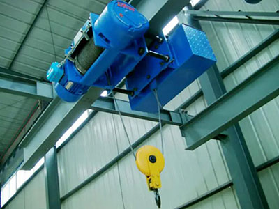 Low Headroom Electric Hoists: