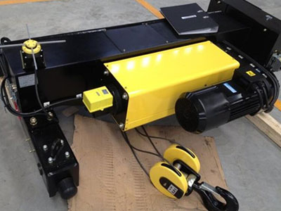 Double Girder European Style Electric Wire Rope Hoists: