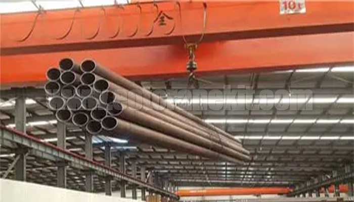 10 ton overhead crane double girder design for pipe bundles handling 