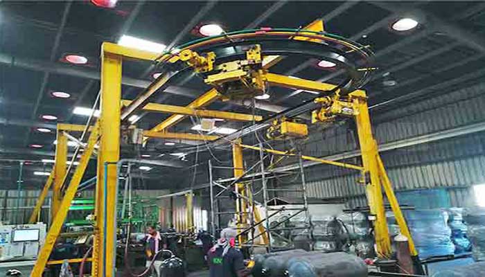 :Freestanding monorail KBK cranes :Freestanding monorail KBK cranes