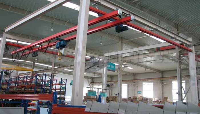 Freestanding Design:Freestanding double-girder KBK cranes  Freestanding Design:Freestanding double-girder KBK cranes