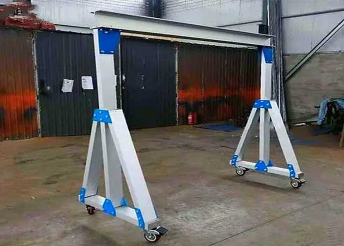 Aluminum rolling gantry crane Aluminum rolling gantry crane