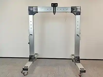 LT6: Adjustable Rolling Gantry Crane with Telescoping Height and Span T Frame Gantry Cranes 2 Ton