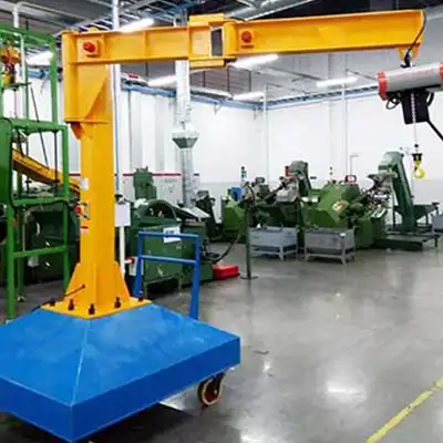 Articulating Cantilever Rolling Cranes