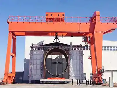 Cantilever goliath gantry cranes