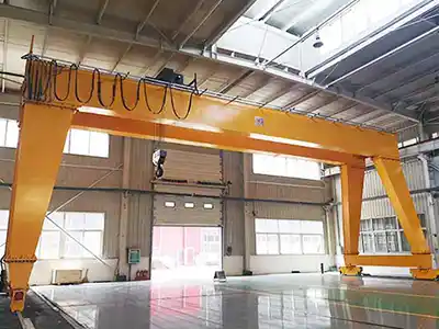 Double girder goliath crane