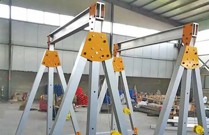 Fixed Span Aluminum Gantry Cranes: