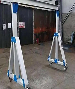 Medium Duty Aluminum Gantry Cranes: