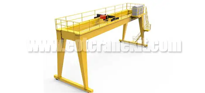 double girder gantry crane with European style electric hoist double girder gantry crane with European style electric hoist