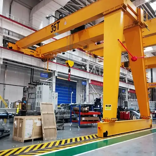 BMG double girder semi gantry crane specifications and parameters: BMG double girder semi gantry crane specifications and parameters: