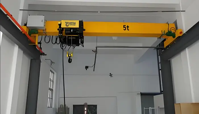 5 ton Single-Girder Freestading Bridge Cranes Design