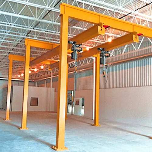 Freestanding Monorail Cranes: