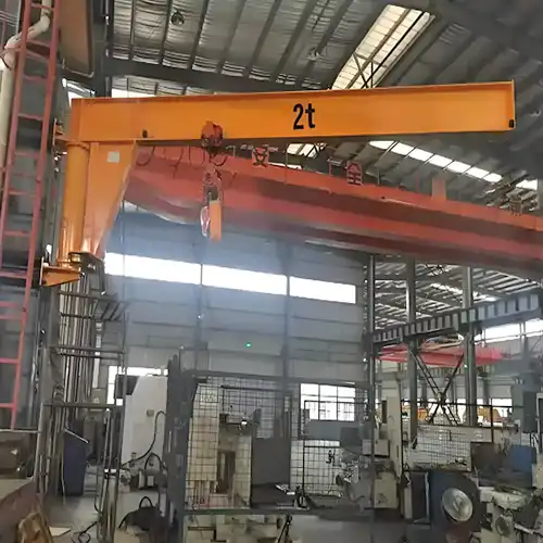 wall mounted jib crane 2 ton with H beam cantilever for sale