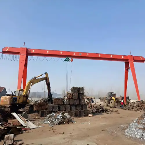 Standard Light Duty Orange Peel Grab Gantry Cranes