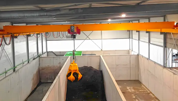 Grab Bucket 10 Ton Bridge Crane
