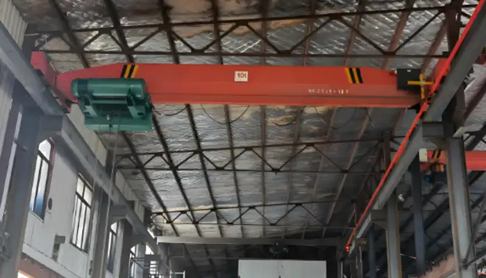 Low Headroom Single Girder 10 Ton Bridge Crane