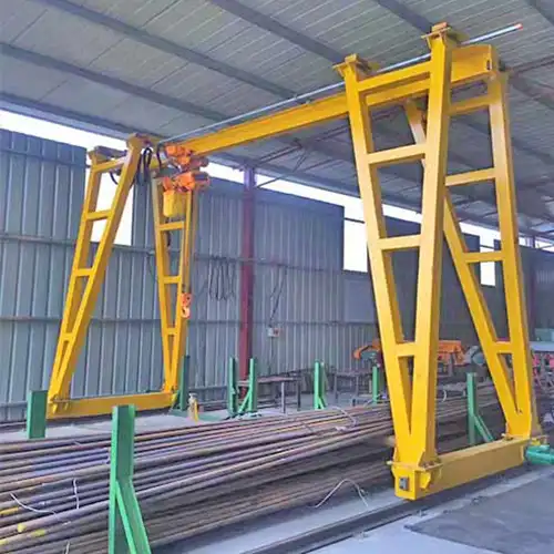 Light and simple designed a frame gantry crane 