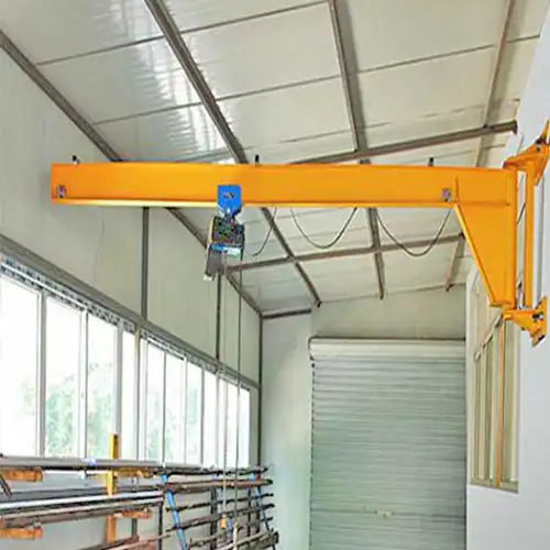 wall mounted jib crane for light duty material handling with capacity from 500kg to 5 ton 