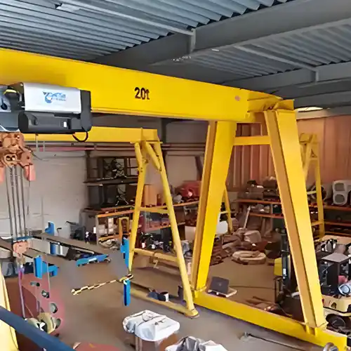 20 ton gantry crane single girder