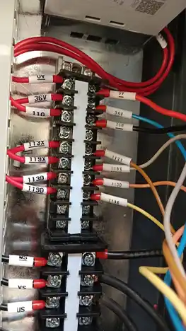 Electrical wiring of kbk crane kit 