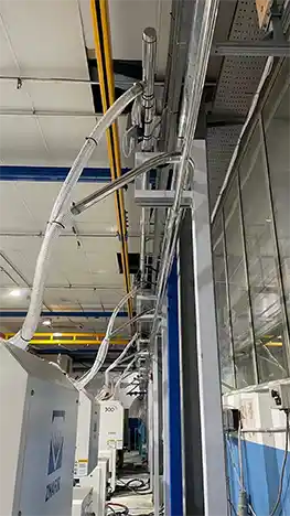 light kbk crane for low headroom shop 