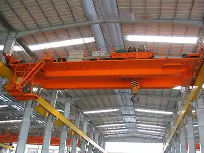 50/5 ton overhead crane double girder with heavy duty open winh