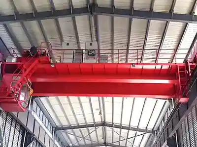 32 ton overhead crane double girder with heavy duty open winch