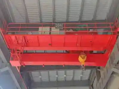20 ton overhead crane double girder with heavy duty open winch