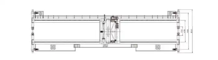 QDX Heavy Duty Bridge Crane Specification 200 ton