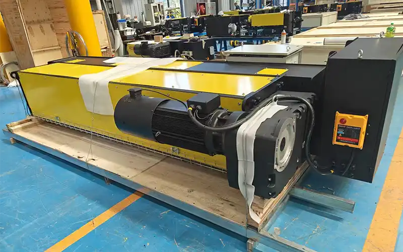 32 ton electric hoist trolley for double girder overhead crane with European style 