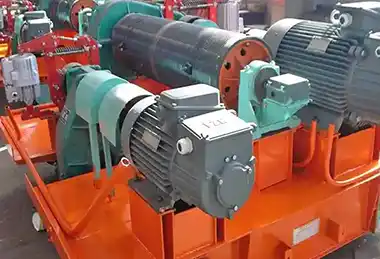 Open winch trolley for heavy duty grab bucket crane, customized for your needs 