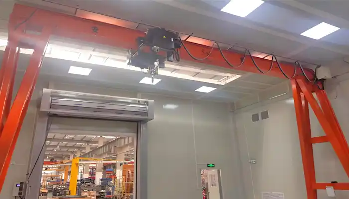 Rail travelling gantry crane cranes with explosion proof 