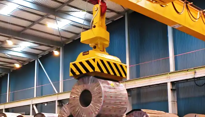 Magnetic overhead cranes for Coil Handling Magnetic overhead cranes for Coil Handling