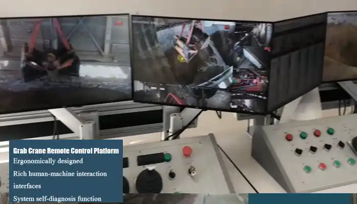 crab crane remote control platform 