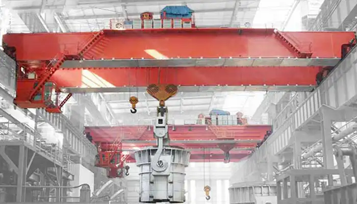  metallurgical ladle casting crane