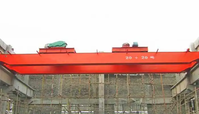 Double trolley overhead crane， double girder double trolley overhead crane
