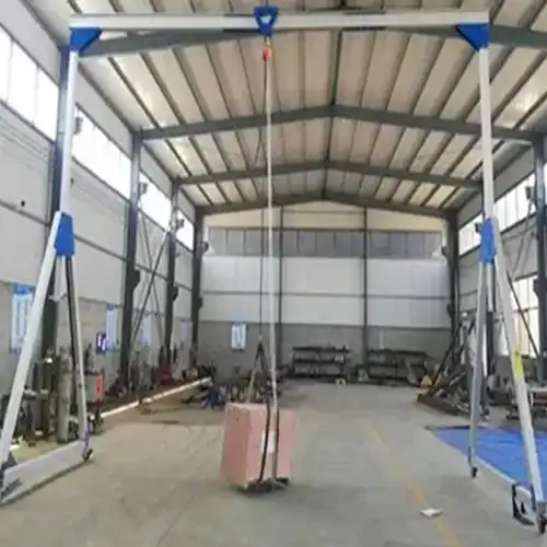 0.5 Ton to 2 Ton Simple Aluminum Portable Gantry CraneLT4
